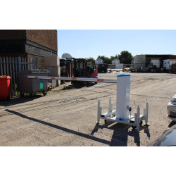 Portable Automatic Rising Arm Vehicle Barrier (Trolley System)