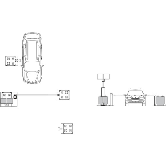 Portable Automatic (Solar Powered) Rising Arm Vehicle Barrier (Concrete Block System)
